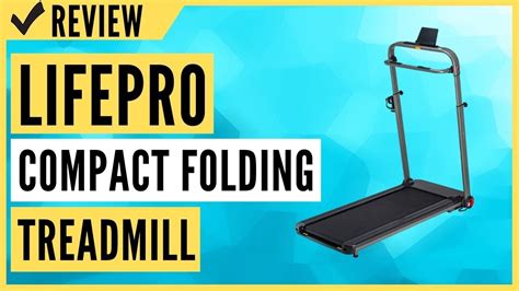 Lifepro Electrostride Compact Folding Treadmill Review Youtube