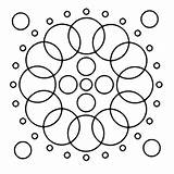 Mandala Mandalas Circulos Cerchi Coloriage Pebble Supercoloring Stepping Bilde Ausmalbilder Preescolar Circulo Malvorlage Fargelegge Stampare Fractal Geometricas Imprimer Kolorowanka Patterns sketch template