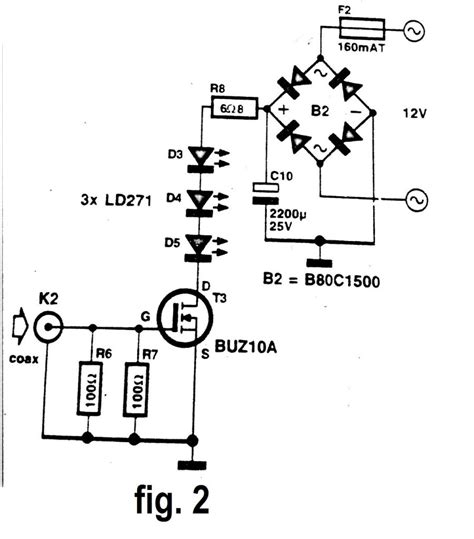 infrared signal repeater circuit diagram