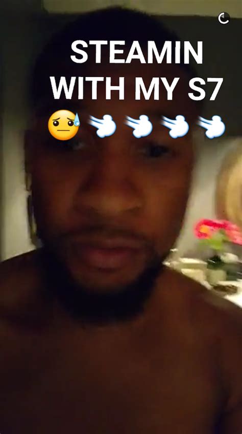 That One Time Usher Revealed Too Much On Snapchat The Source