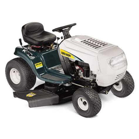 Yard Man Ym 42 Bands 18 5 7 Sp In The Gas Riding Lawn Mowers Department