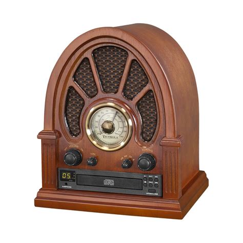 Best Buy Victrola Classic Audio System Mahogany Vrs 1350