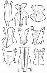 Corsets Corset Historical Drawing Fashion Drawings Dress Costuming Illustration Sketch Pattern Sketches Supplies Threads Expert Draw Visit Choose Board Threadsmagazine sketch template