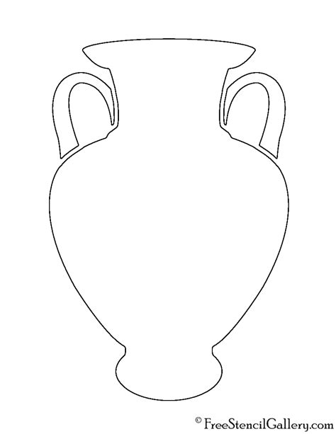 greek vase template printable printable templates