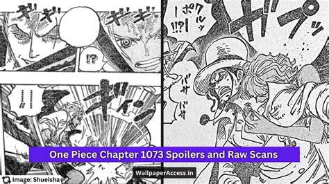 piece chapter  spoilers release date raw scan    read chapter