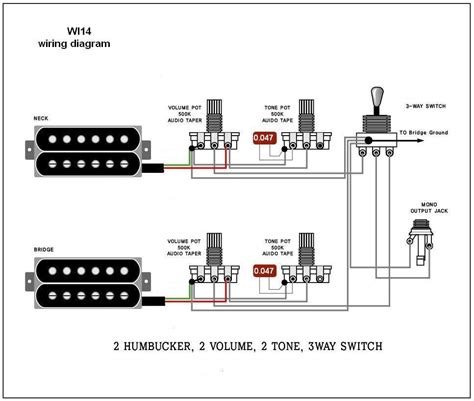 guitar wiring diagrams  pickups  guitar  pickup wiring diagram