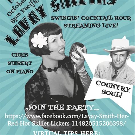 Lavay Smith And Her Red Hot Skillet Lickers’s Live Stream Concert Oct 23