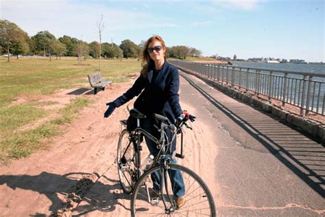 shorely a mess promenade bike path is a disaster brooklyn paper