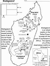 Madagascar Coloring Africa Map Worksheet Geography Enchantedlearning Pages Flag Grade Printout Printable 4th Thumbnail Book Quiz Geographic sketch template