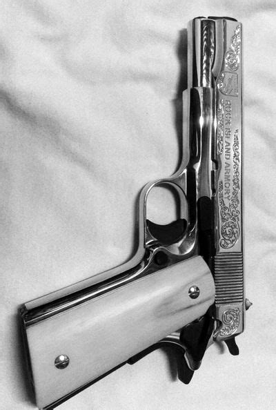 rock island armory 1911 engraved high chrome weapons guns guns and