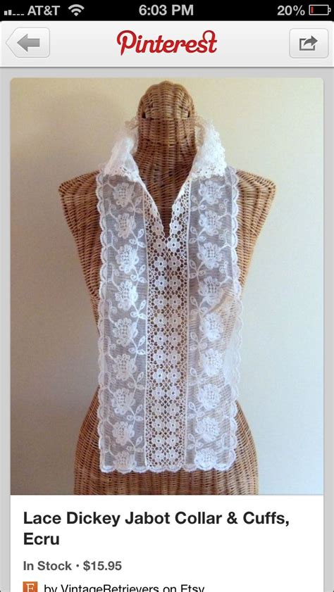 collar costume sewing patterns fake collar lace shirt