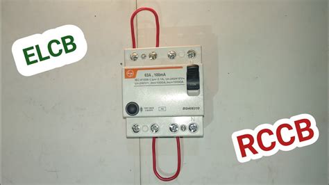 pole rccb single phase wiring   aa    electric