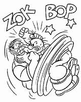 Popeye Coloring Pages Fighting Cartoon Sailor Fight Man Printable Print Color 22c7 Spinach Superheroes Cartoons Colouring Sheets Zok Bop Kids sketch template