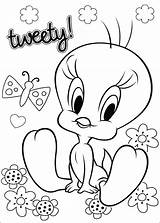 Looney Tunes Tweety Tasmanian sketch template