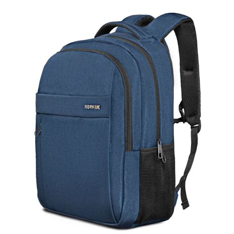 royalz laptop rucksack  zoll blau laptopfach daypack schule und