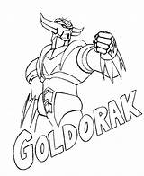 Goldorak Coloriage Superheroes Goldrake Colorare Disegno Coloriages Soucoupe Encequiconcerne Colorier Greatestcoloringbook sketch template