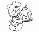 Baker Coloring Pages Getcolorings Printable sketch template