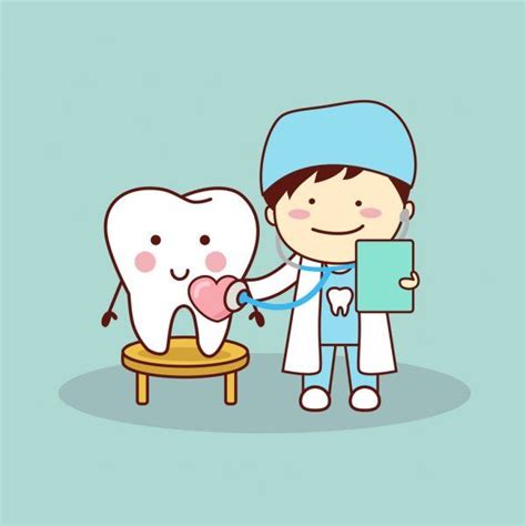 En La Misma Serie Con 128103768 Cute Cartoon Dentist Brush Tooth