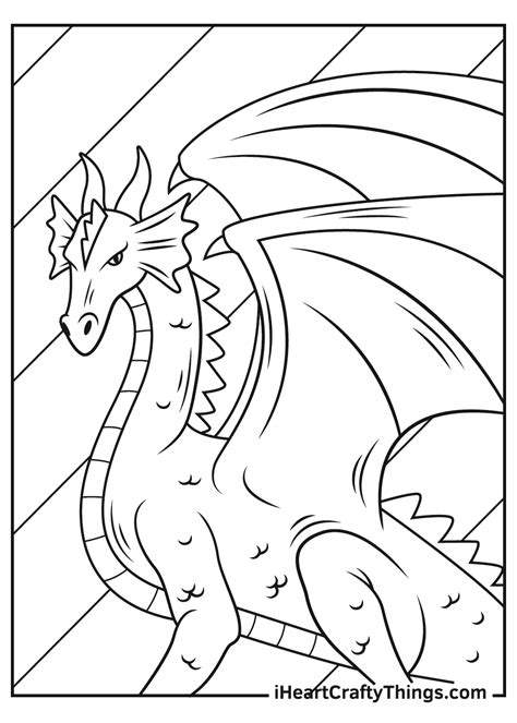 dragons coloring pages  print