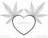 Coloring Pages Adult Weed Marijuana Printable Leaf Drawings Color Heart Cannabis Colouring Quotes Sheets Template Jane Mary Stoner Medical Leaves sketch template