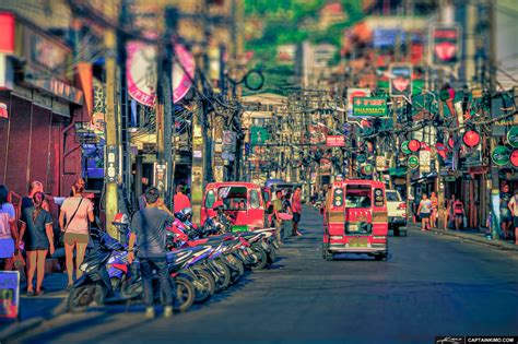 The Strip At Patong Beach In Phuket Thailand