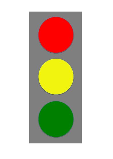 Printable Traffic Light Clipart Best