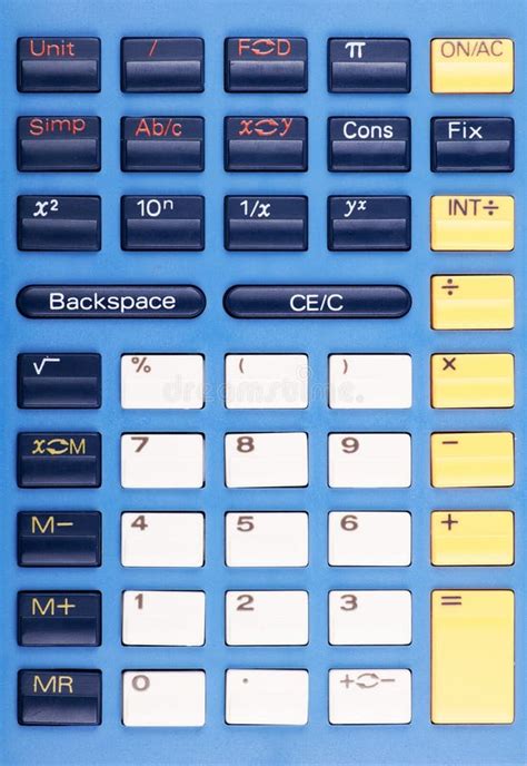 calculatorsleutels foto afbeelding