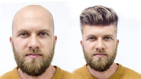 change hairstyles  photoshop realistic hair swap tutorial