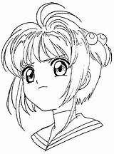 Animes Amistad Captor Pegar Recortar Otaku Pesquisa Colorearimagenes Cardcaptor Salvo Resultados Gusten sketch template