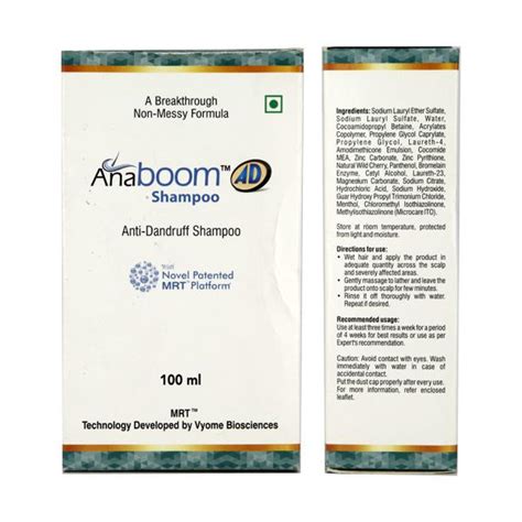 anaboom ad shampoo ml buy medicines    price  netmedscom
