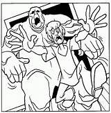 Coloring Scooby Doo Monster Pages Popular sketch template