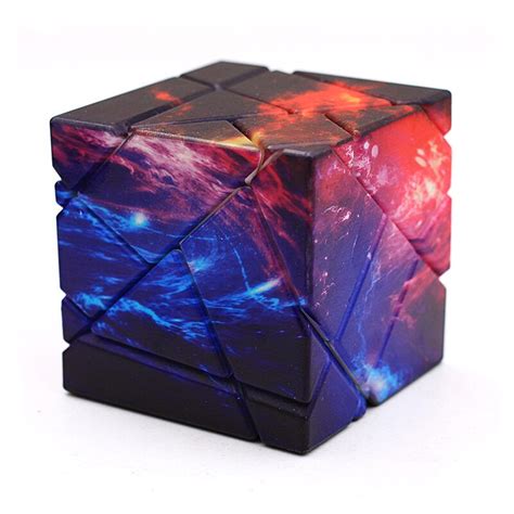 fantix ghost cube magic cube  starry sky pattern twist speed cube