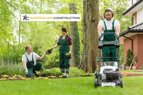 landscaping contractor   area australian construction services