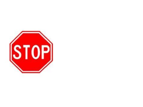 printable stop sign template clipart  clipart