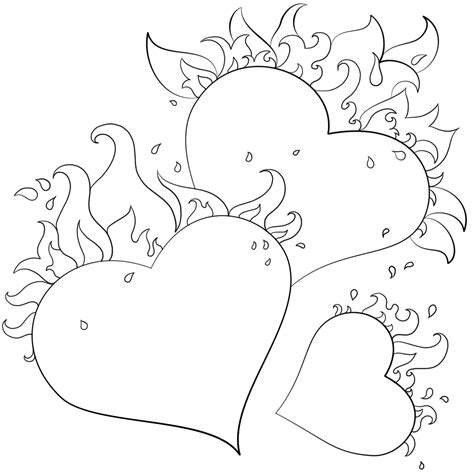 valentine heart coloring pages  coloring pages  kids