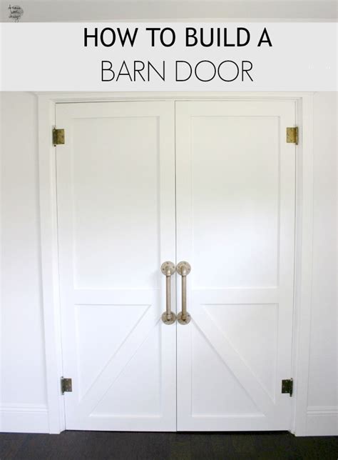 build  barn door dream book design