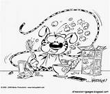 Coloring Pages Marsupilami sketch template