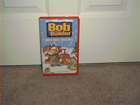 Bob The Builder Bobs White Christmas Vhs Video In Red Clamshell Case