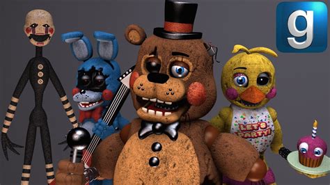 gmod fnaf review brand  fnaf  withered toy animatronics pill