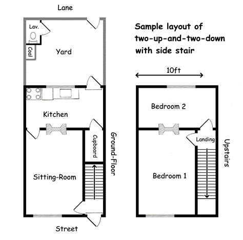 white house layout floor plan  stairs  house design ideas