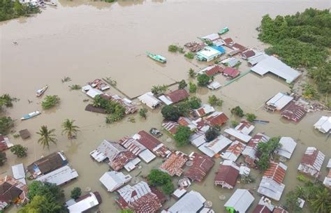 banjir belitung timur dpw partai perindo babel sigap beri bantuan okezone news