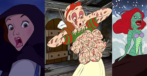Disney Princesses Reimagined As Horror Movie Villains