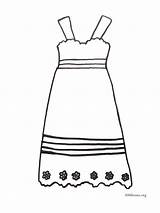 Dress Coloring Pages Color Printable Clipart Adults Kids Popular Library Coloringhome Clip 38kb 1800px 1350 sketch template