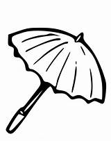Umbrella Coloring Beach Cartoon Clipart Cliparts Printable Template Pages Drawing Color Clip Favorites Add Clipartmag Library sketch template