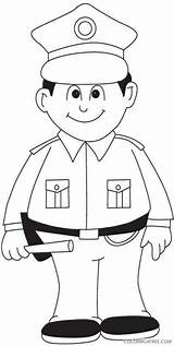 Coloring4free Police Coloring Pages Kids sketch template