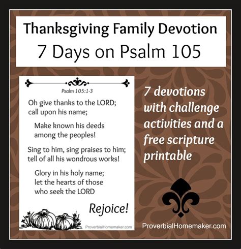 day thanksgiving family devotional subscriber freebie