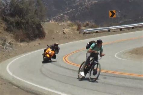 alt energy autos  mph electric bicycle tackles mulholland highway