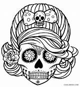 Mandala Skull Pages Coloring Getcolorings Printable Sugar Fresh sketch template