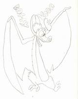 Batty Ferngully Koda Deviantart sketch template