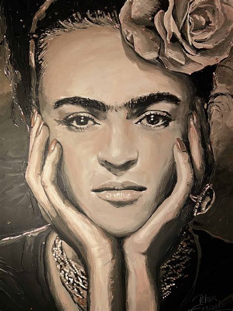 frida kahlo portrait painting  artist peter engels eduaspirantcom